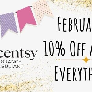 Scentsy Purple and Pink Accent Banner